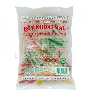 Tapioca Colored Dried Shredded 200g Bot Khoai