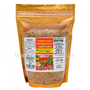 Tempero p/ Churrasco c/ Pimenta 450g Siamore