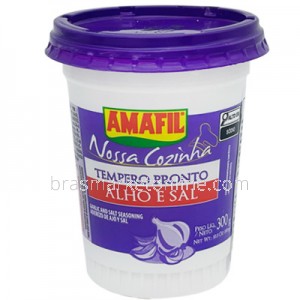 Tempero Alho e Sal 300g Amafil