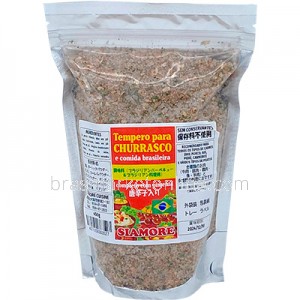 Tempero p/ Churrasco c/ Pimenta 450g Siamore