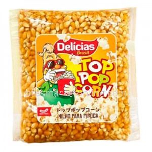 Milho de Pipoca Top Pop Corn 500g Delicias Brasil