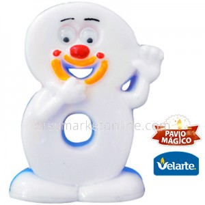 Vela Karetinha Nº8 Azul Velarte