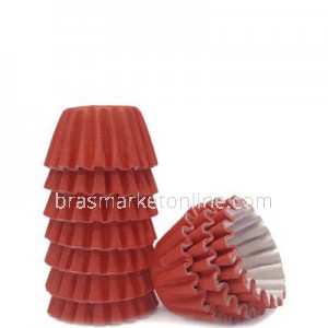 Forminha de Papel Vermelha  N5 200un. Bax