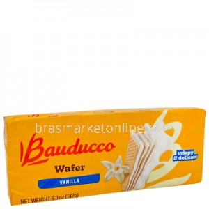 Wafer Vanilla 142g Bauducco  