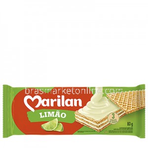 Wafer Limão 80g Marilan