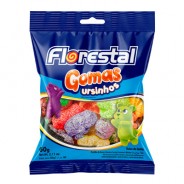 Bala Gomas Ursinhos 60g Florestal