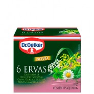 Chá de 6 Ervas 10gr Dr. Oetker