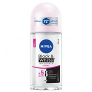 Desodorante Roll-On Black & White 50ml Nívea