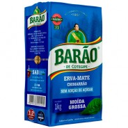 Erva Matte Chimarrão Grossa 1Kg Barão de Cotegipe