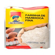 Farinha de Mandioca Fina 500g Da Terrinha