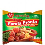 Farofa Pronta de Mandioca C/ Pimenta 300g Mundial Foods