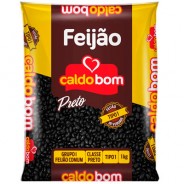 Feijão Preto 1kg Caldo Bom