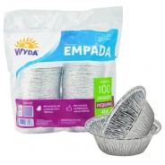Forma de Empada Descartável ( P ) c/ 100un. Wyda