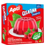 Gelatina Framboesa 20g Apti 