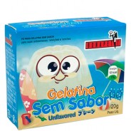 Gelatina Incolor s/ Sabor 20g Bonapetit 