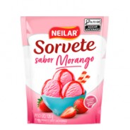 Pó p/ Sorvete Morango 120g Neilar