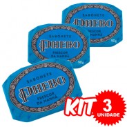(Kit 3 Unidades) Sabonete Frescor da Manhã 90g x 3 - Phebo