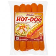 Salsicha Hot Dog Sem Pele 420g Da Fazenda 