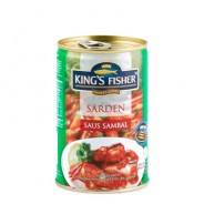 Sardines Chilli Sauce 155g King's Fisher