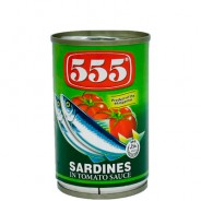 Sardines In Tomato Sauce Verde 155g 555 