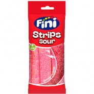 Strips Sour Strawberry 90g Fini 