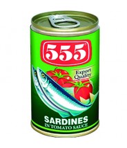 Sardines Verde 155g 555