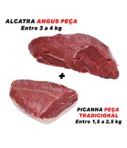 Alcatra Angus, c/ Picanha Peça ( COM CORTE ) ± 5,5 a 6,5kg Preço p/ kg  cod 1176