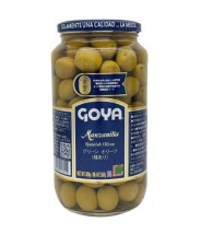 Azeitona Verde c/c Inteira 928g Goya