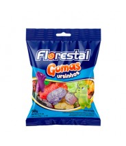 Bala Gomas Ursinhos 60g Florestal