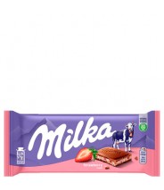 Chocolate Strawberry 100g Milka