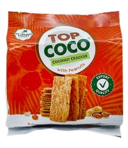 Coconut Cracker w/Peanuts 150g Top Coco