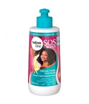 Creme p/ Pentear SOS Cachos 10 em 1 300ml Salon Line