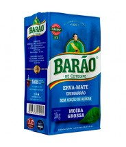 Erva Matte Chimarrão Grossa 1Kg Barão de Cotegipe