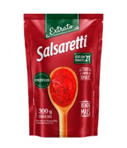 Extrato de Tomate Trad. Pouch 300g Salsaretti