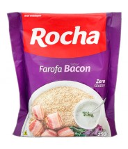 Farofa Sabor Bacon sem Glúten 250g Rocha 