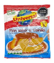 Flan Sabor Vainilla 100g Universal