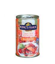 Fried Sardines Balado 155g King's Fisher