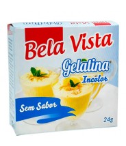 Gelatina Incolor Sem Sabor 24g Bela Vista 