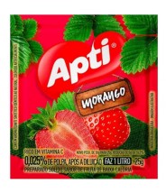 Suco em Pó de Morango 25g Apti