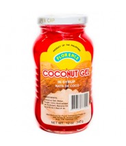 Nata de Coco (Red) in Syrup 340g Florence