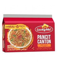 Pancit Canton Hot Chili 6 x 60g Lucky Me!