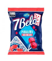 Pirulito 7 Belo Framboesa 120g Arcor