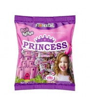 Pirulito Pop Princess Morango 48g Florestal