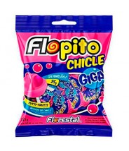Pirulito Tutti-Frutti Chicle Giga 600g Flopito