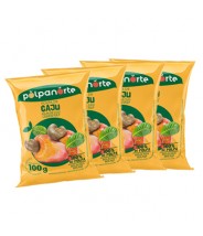 Polpa de Cajú 4 x 100g Polpanorte