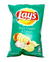 Lays Sour Cream & Onion 140g Frito Lay