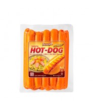 Salsicha Hot Dog Sem Pele 420g Da Fazenda 