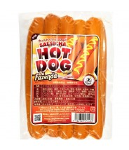 Salsicha Hot Dog Sem Pele 1Kg Da Fazenda 