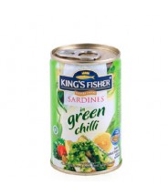 Sardines Green Chilli 155g King's Fisher