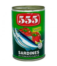 Sardines In Tomato Sauce Verde 425g 555 